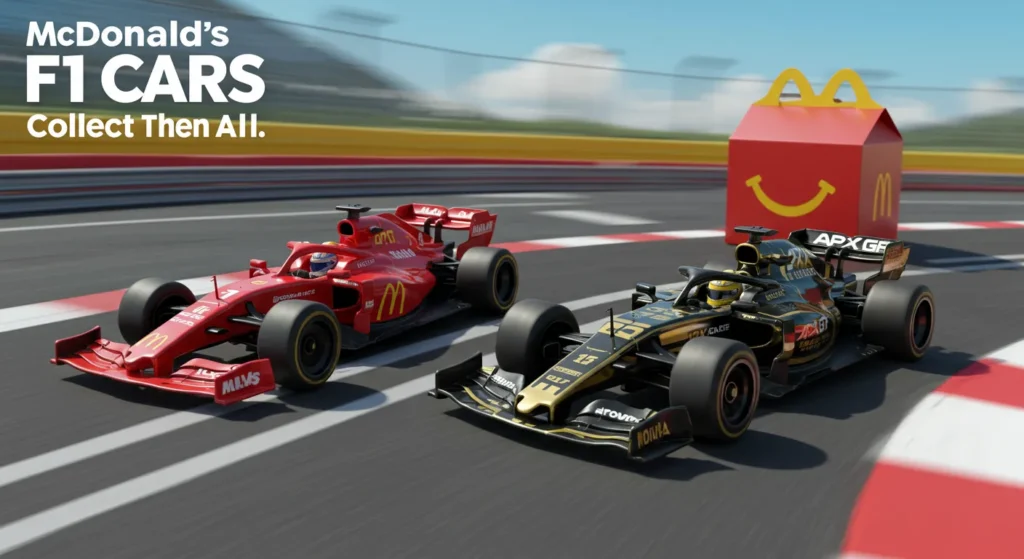 McDonald’s F1 Happy Meal Cars 2025
