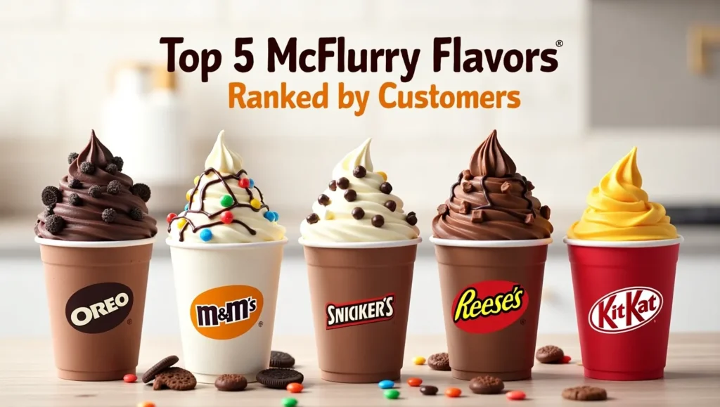 Top 5 McFlurry Flavors Ranked by Customers with Flavor Insights and Popularity Trends