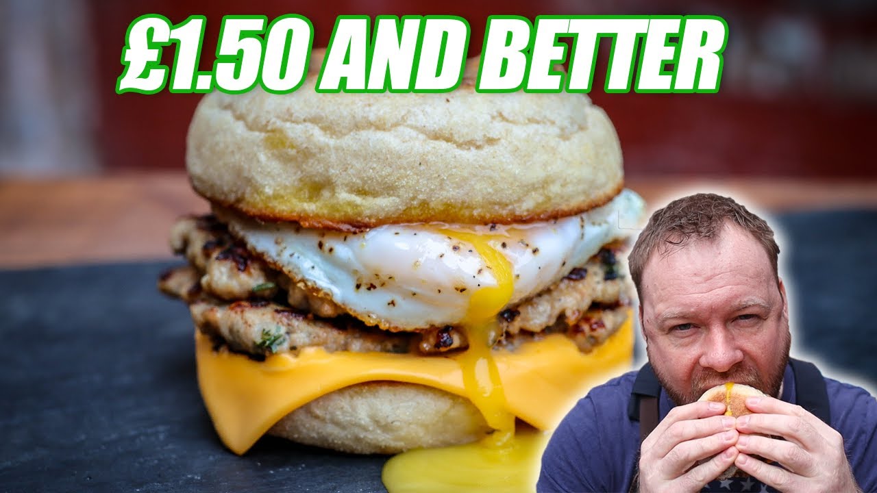 McDonald's Sausage & Egg McMuffin But CHEAPER And BETTER