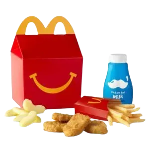 4 Piece Chicken McNuggets Happy Meal

