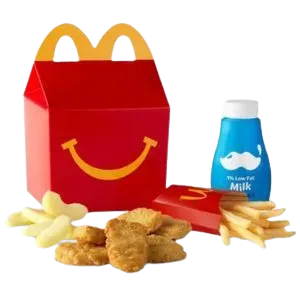 6 Piece Chicken McNuggets Happy Meal

