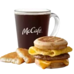 Sausage Egg and Cheese McGriddles meal