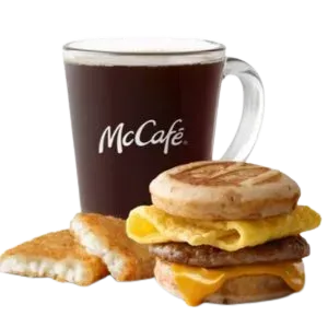 Sausage Egg & Cheese McGriddles

