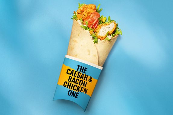 Mcdonald’s Wrap The Caesar & Bacon Chicken One