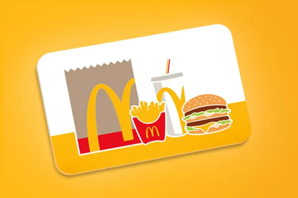 Buy mcdonalds gift card online online