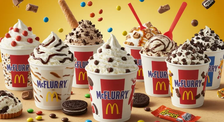 McDonald’s McFlurry Menu 2025