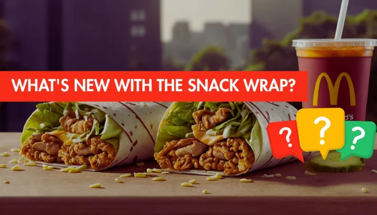 McDonald's New Snack Wrap?