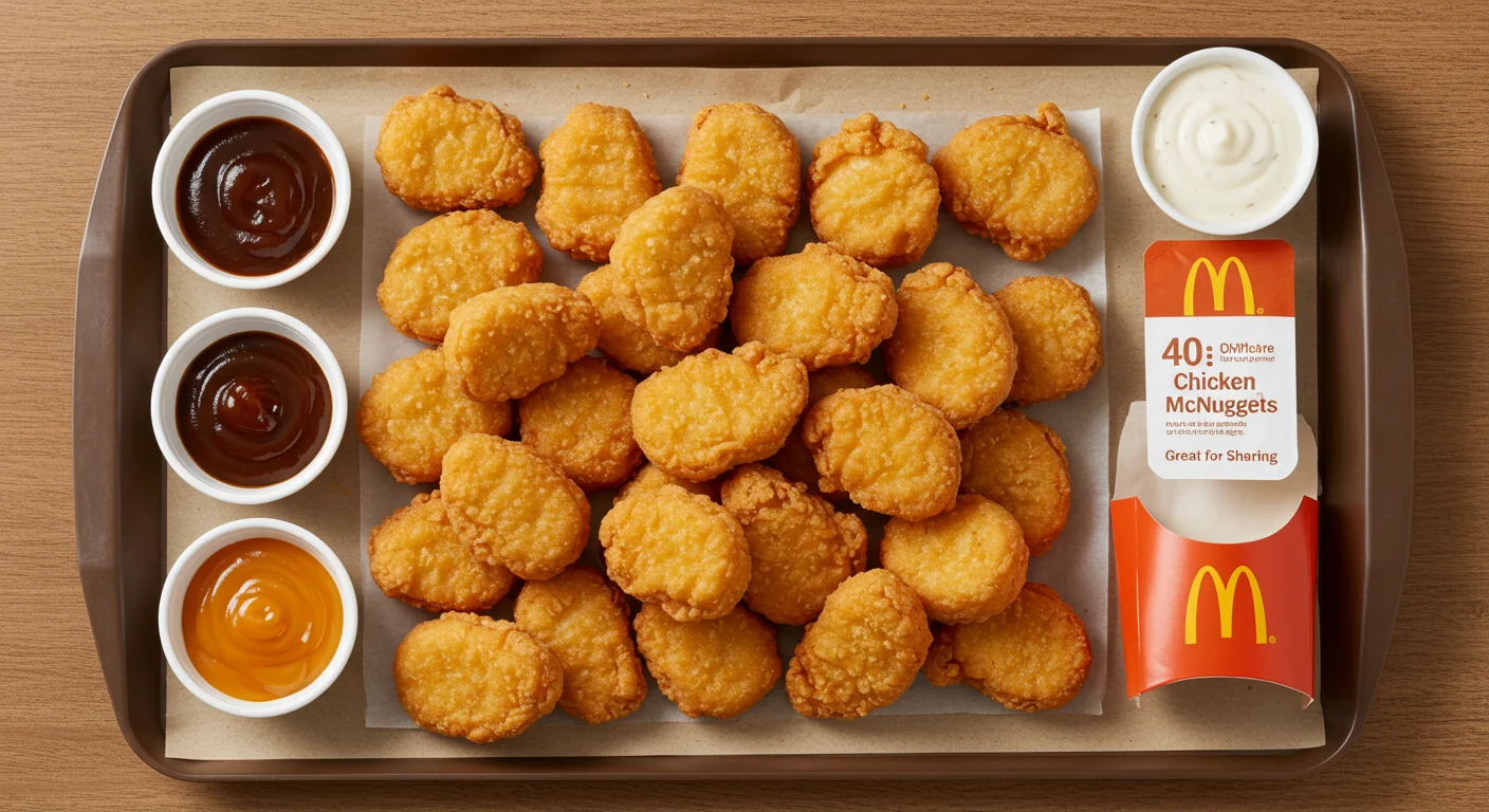 McDonald’s 40 Piece Chicken McNuggets