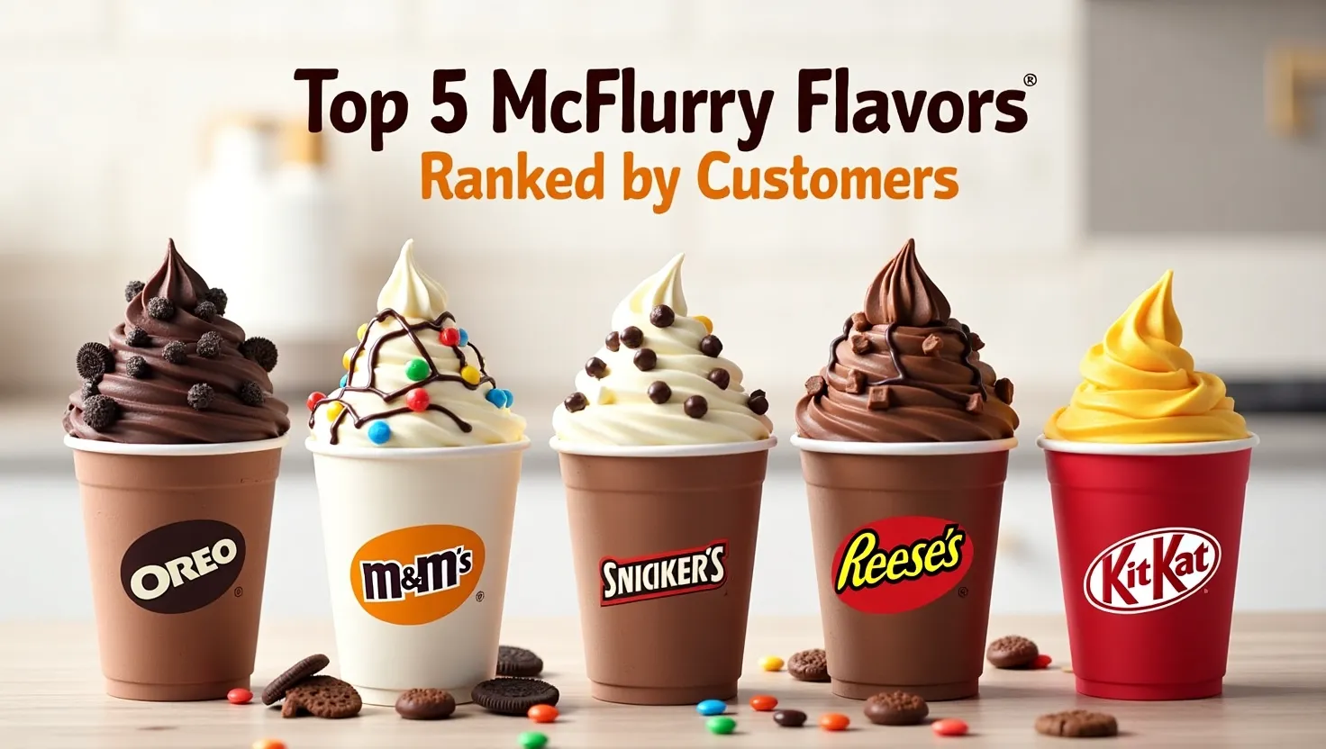 Top 5 McFlurry Flavors Ranked by Customers with Flavor Insights and Popularity Trends