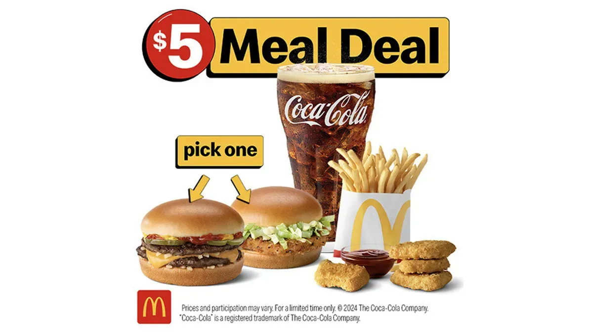 mcdonald's $5 meal deal 2025