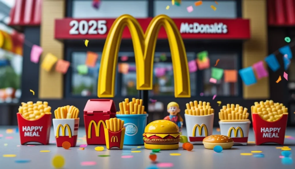 McDonald’s Lil McDonald’s Mini Happy Meal Toys 2025