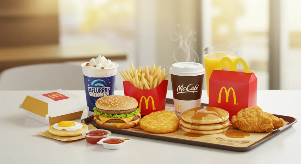 McDonald’s Canada breakfast menu items with prices 2025